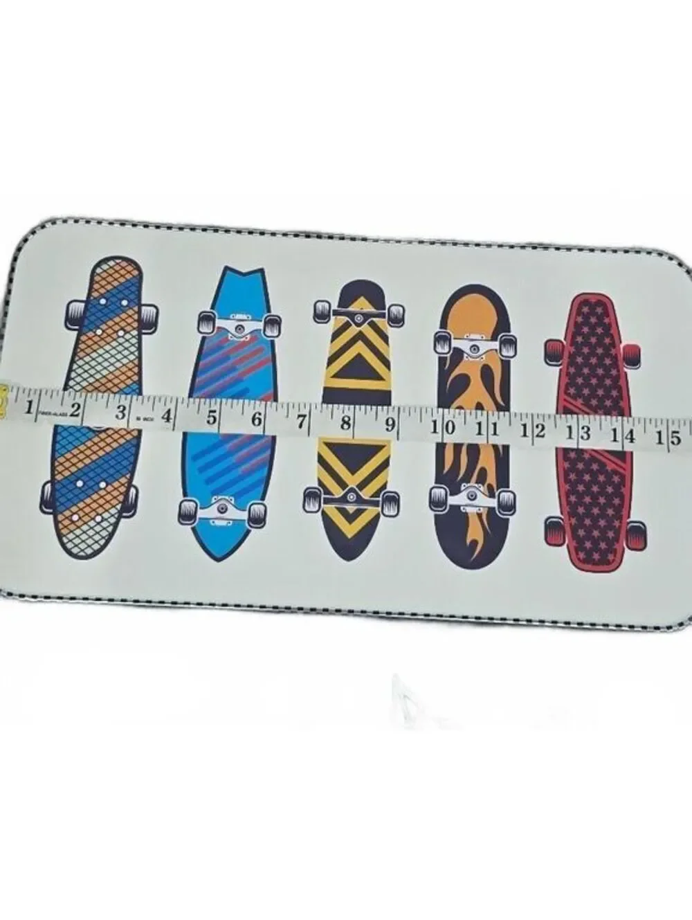 Open Road Decorative Skateboard Wall Art Sign 15x8 Inches